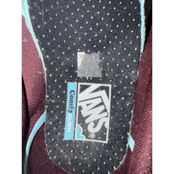 Vans ComfyCush Era Burgundy Red Canvas Low Top Sneakers Men’s 10.5 Women’s 12 EU - Picture 10 of 10